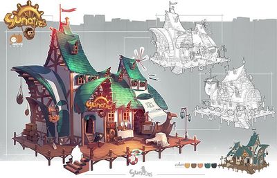 《火源兄弟》概念設計 游戲原畫與CG插畫的融合創新